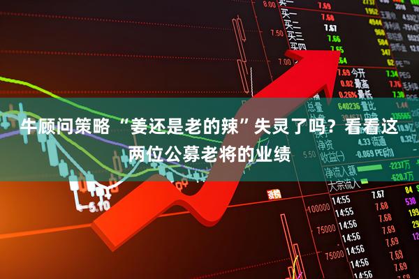 牛顾问策略 “姜还是老的辣”失灵了吗？看看这两位公募老将的业绩