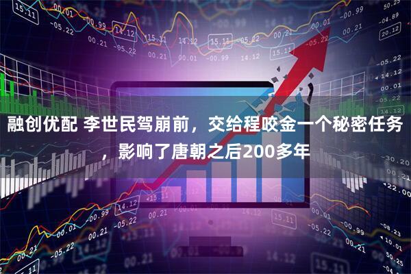 融创优配 李世民驾崩前，交给程咬金一个秘密任务，影响了唐朝之后200多年
